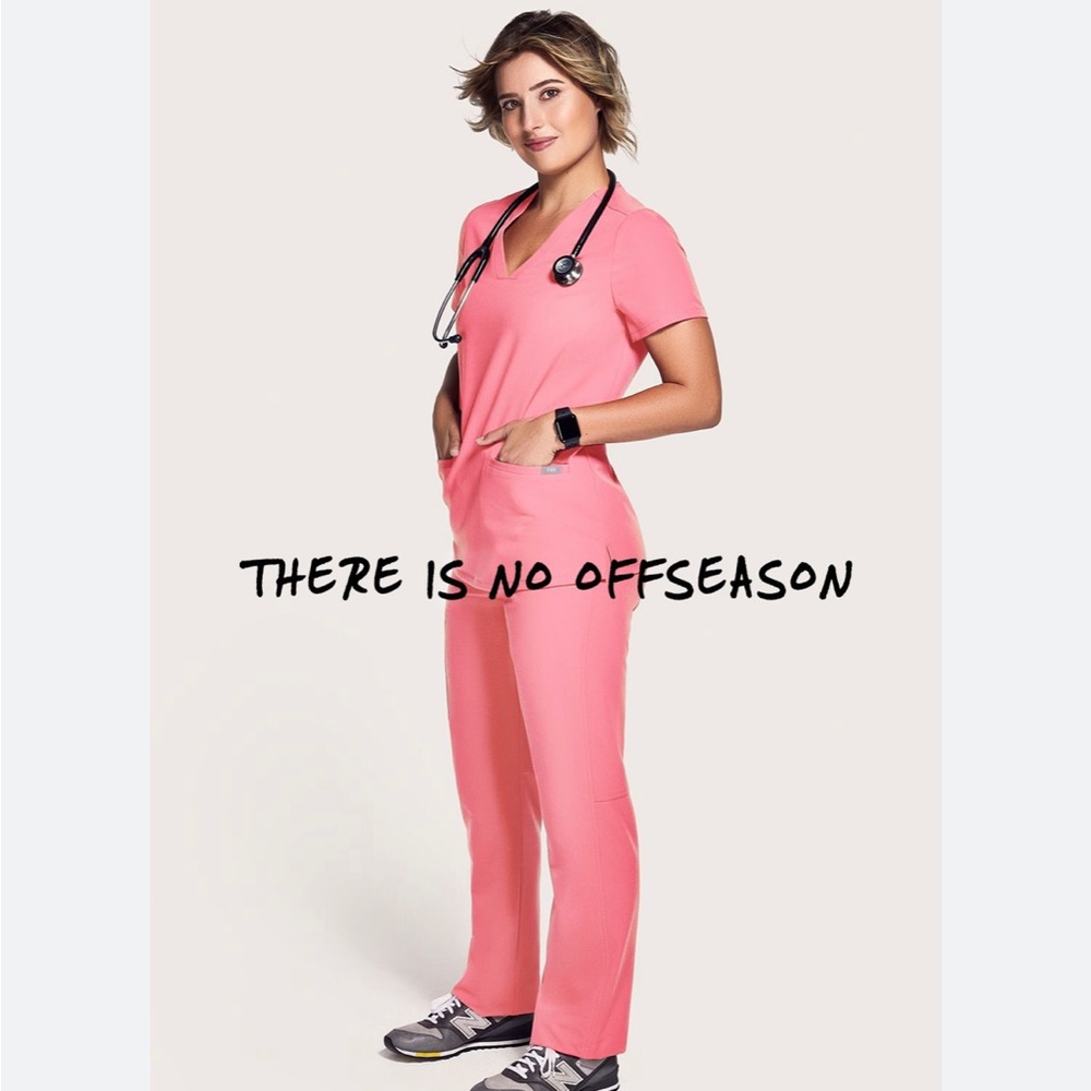 FIGS scrub set - Neon Pink in XS (limited release)